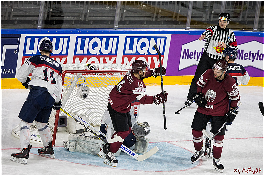 IIHF WM 2017, Lettland - Slowakei, 07.05.2017